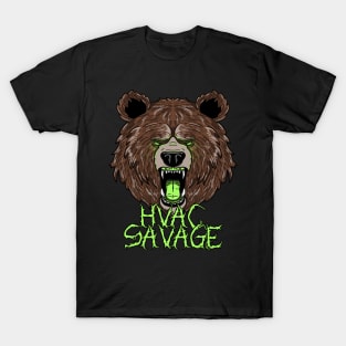 HVAC Savage - Bear T-Shirt